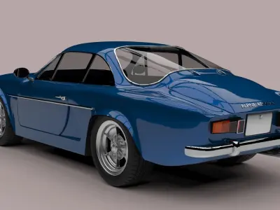 ALPINE A 110 --- 1962 - 1977 3D model