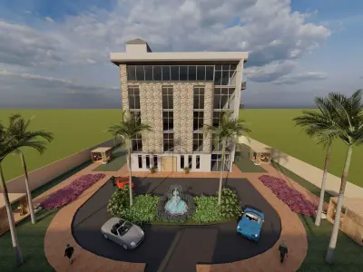 Administrative building  3D model