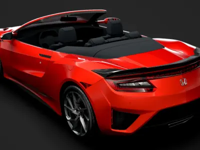 Honda NSX Cabrio 2020 3D model