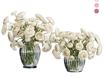 Flower In Vase   37 3D model