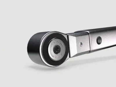 Torque wrench tool Low-poly 3D model