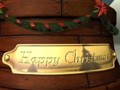 Glass Snow Ball 3D model