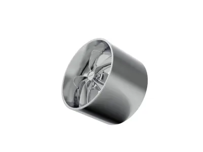 AMERICAN RACING BOSS TT WHEEL 3D PRINT MODEL 3D print model