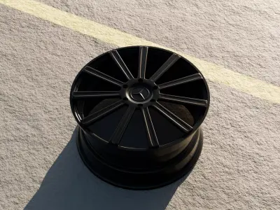Mercedes-Benz Wheel Mercedes Benz Sprinter Wheel car tire 3D model