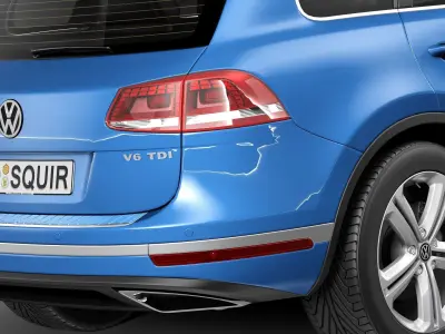 Volkswagen Touareg 2015 3D model