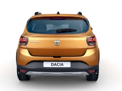 Dacia Sandero Stepway 2021 Low-poly 3D model