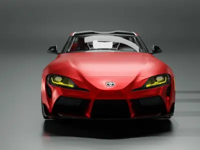 Toyota Supra 2020 3D model