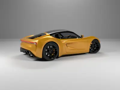 Concept Sport Car 3D model