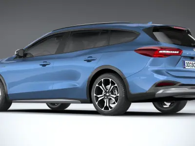 Focus Active Wagon 2022 3D model