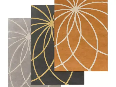 Rug Set 1177 3D model