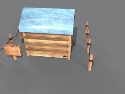 Pet house  3D model