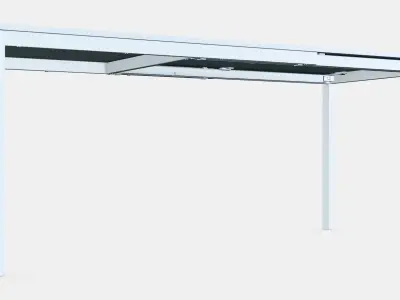 VANGSTA Extendable table 3D model