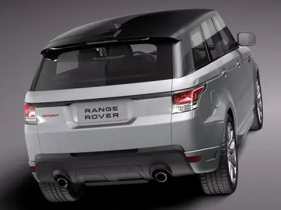 Range Rover Sport 2014 3D model