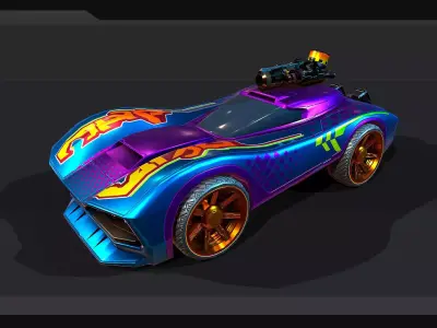 TECNO ROADS - SPIDER Low-poly 3D model