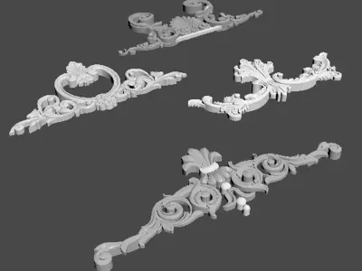 Trim Ornament 44 3D model