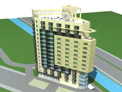 Building 55 3D model