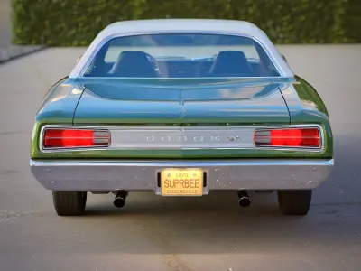 Dodge Coronet 1970 3D model