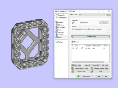 Emeralds earrings 3D print model
