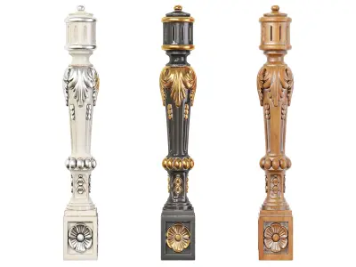 Classic baluster 03 3D model