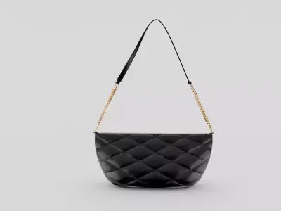 Saint Laurent Women Fashion Hand bag Low-poly 3D model