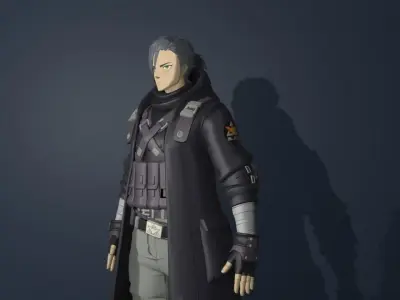 ace force ghost 3D model