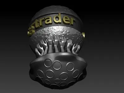 CGTRADER LOGO 3D print model