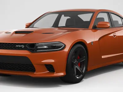 Dodge Charger Hellcat 2019 3D model