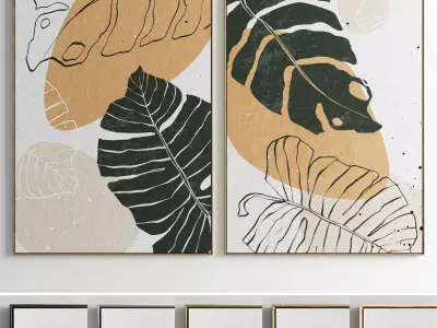 Photo Frame 102 Low-poly 3D model