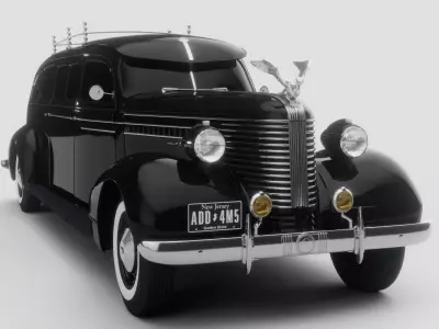 Pontiac Silver Streak 1938 Wednesday 3D model