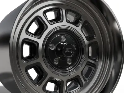 BILLET SPECIALATIES GRAND NATIONAL WHEEL  3D print model