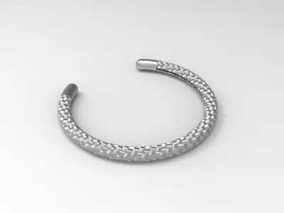 Gold Gents kada  Free 3D print model