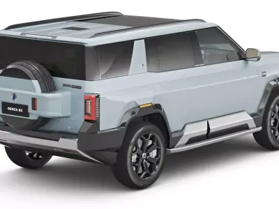 2026 BYD DENZA B8 with Interior 3D model