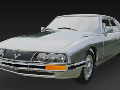 Citroen SM Car 3d Model For Print 3D print model
