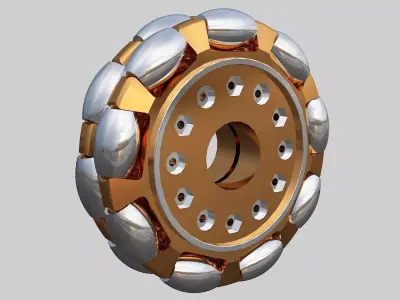 Omni Wheel 3D model purchase