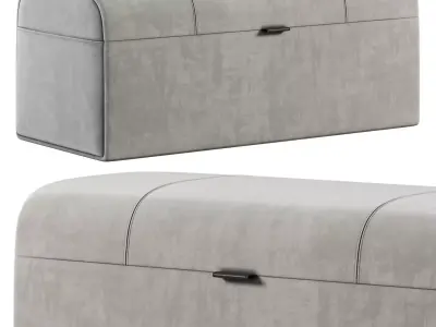 Adley pouf by Domkapa 3D model