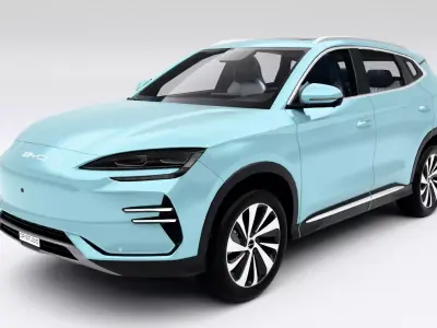 BYD Seal U 2024 Low-poly 3D model