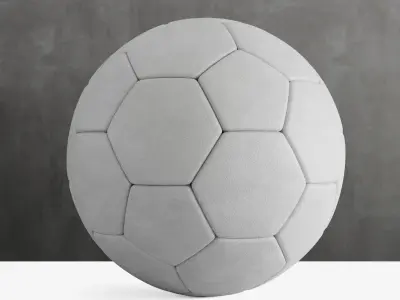 Classic Football Ball 3D model