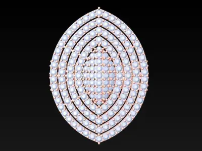 Diamond Ring - Womens Rings - N5192 3D print model