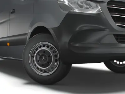 Mercedes Benz Sprinter L3H2 RWD UK-spec 2020 3D model