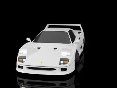Ferrari F40 3D model