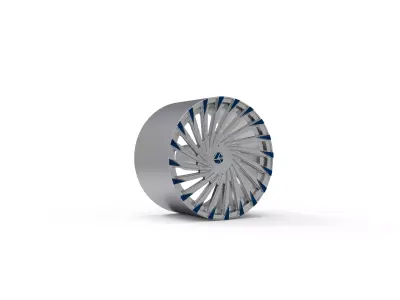 AZARA AZA-501 WHEEL 3D PRINT MODEL 3D print model