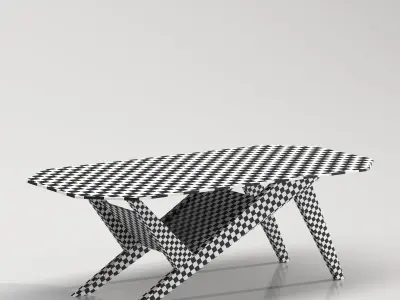 Modern Center Table 3D model