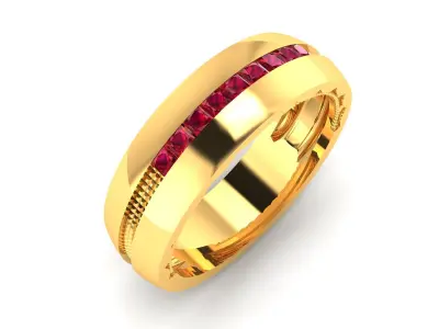 Solitaire Women Engagement Wedding Ring 3dm Render Detail 3D print model