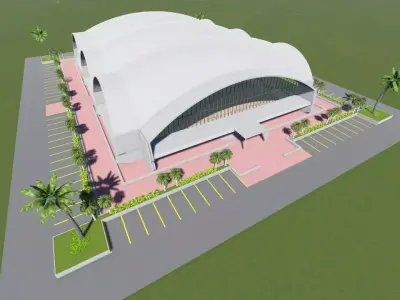 Sport Center 3D model purchase