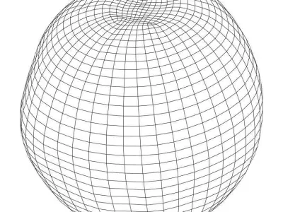 Orange photogrammetry scan Low-poly 3D model