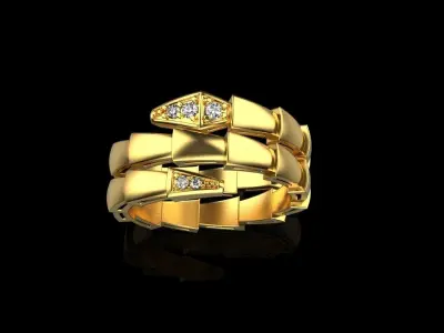 bvlgari serpenti 3 3D print model