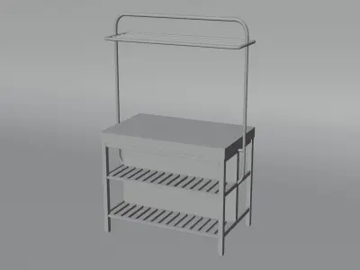 IKEA vadholma table 3D model