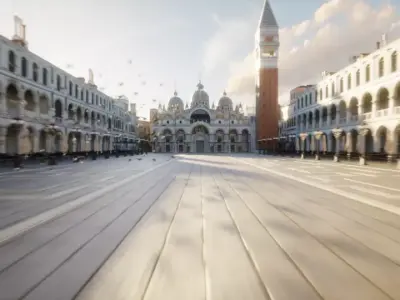 Piazza SAN Marco 3D model