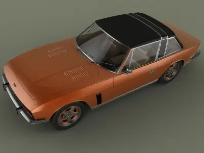 Jensen Interceptor Coupe 1976 3D model