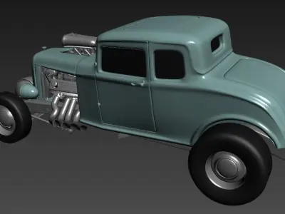 Coupe 1932 3D model